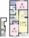 アパルトマン ベールBの間取り画像