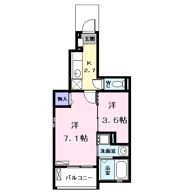 フィールドカームDの間取り画像