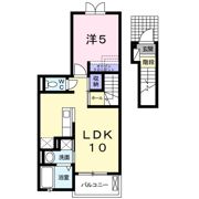 レジデンス西九条の間取り画像