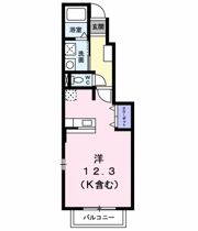 アンジュコリーヌの間取り画像