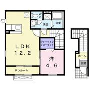 フルールⅤの間取り画像