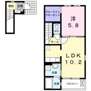 シャン・ド・フルールの間取り画像
