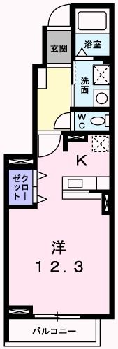 エスポワールの間取り画像
