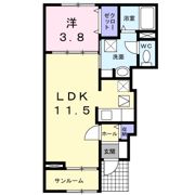 ナヴォーナの間取り画像