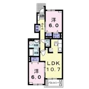 アーバンハイツ小松Fの間取り画像