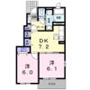 ローズヒルⅠの間取り画像