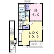 ハイミーアサマの間取り画像