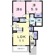 メゾン・グラースの間取り画像