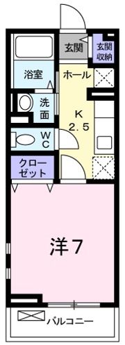 ベルハウスの間取り画像