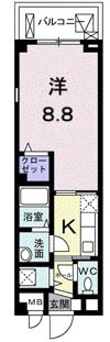 ハーモニー・コートの間取り画像