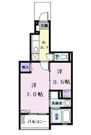 ベルドゥーラの間取り画像