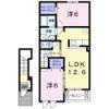 フローレンス 小原田 Bの間取り画像
