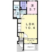 SINCERITYカナージュⅡの間取り画像