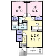 セレノ アロッジオ 弐番館の間取り画像