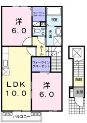 レッジェンダBの間取り画像