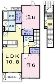 シティハイツ梅田・2番館の間取り画像