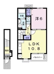 フレーシュの間取り画像