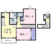 カルム ヴィラ 出合の間取り画像