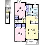 アルバーダⅢの間取り画像