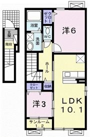 ヒデミリアⅡの間取り画像