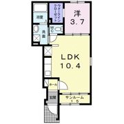 プティヴィルの間取り画像