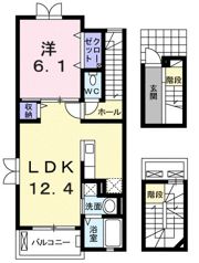 nt・アンジュの間取り画像