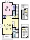 nt・アンジュの間取り画像