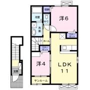 パルテールの間取り画像
