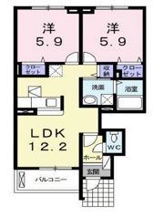 アナリーゼの間取り画像