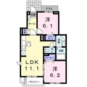 アネックスパークハイツの間取り画像