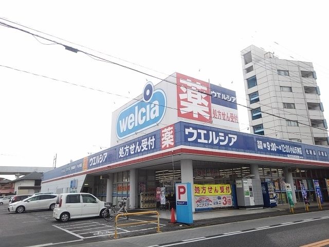 近くのウエルシア小山天神店まで200m（徒歩3分）
