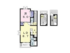 シャルマン ドミールの間取り画像