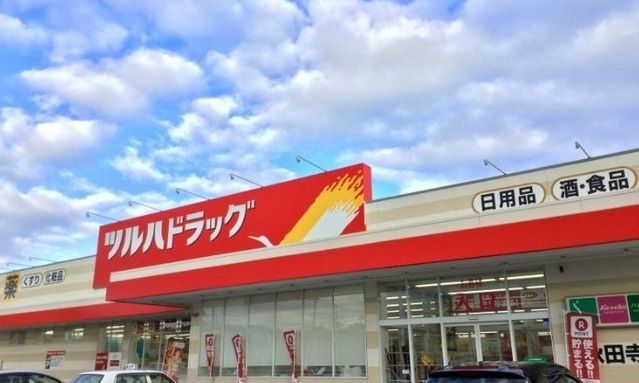 近くのツルハ秋田寺内店まで650m(徒歩9分)