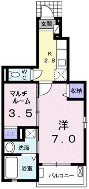 マーヴェラス末広の間取り画像
