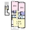 レジデンス ハマーの間取り画像