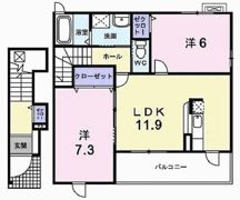 アン・フルールの間取り画像