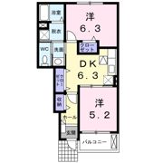 ブラン・アーブルⅡの間取り画像