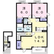 ナックサクラニュータウンAの間取り画像