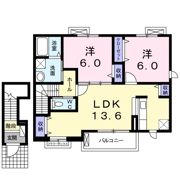 ナックサクラニュータウンBの間取り画像