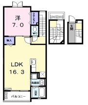 アルバーダ Ⅰの間取り画像
