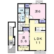 サンリットハウスの間取り画像
