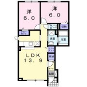 Savory CollineBの間取り画像
