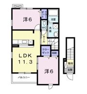 ブルーメの間取り画像