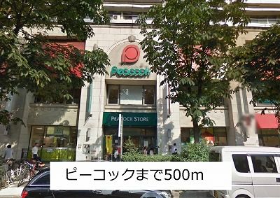 近くのピーコックまで500m（徒歩7分）