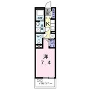 プラシ－ド桜の間取り画像