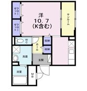 グレイスKIKKAWAの間取り画像