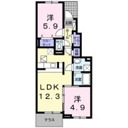 パークイーストの間取り画像