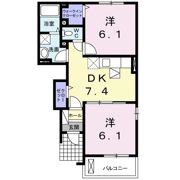 ミニヨン フィオーレⅡの間取り画像