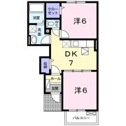 ポポロⅣの間取り画像