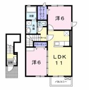 メゾン・ド・レネット Iの間取り画像